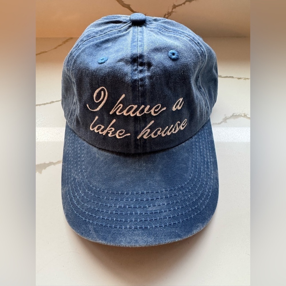 “I have a lake house” Cap